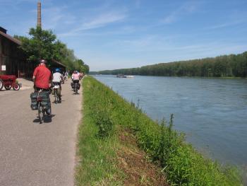 am Rhein bei Germersheim